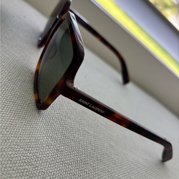 New Saint Laurent Brown Square Sunglasses main image 5